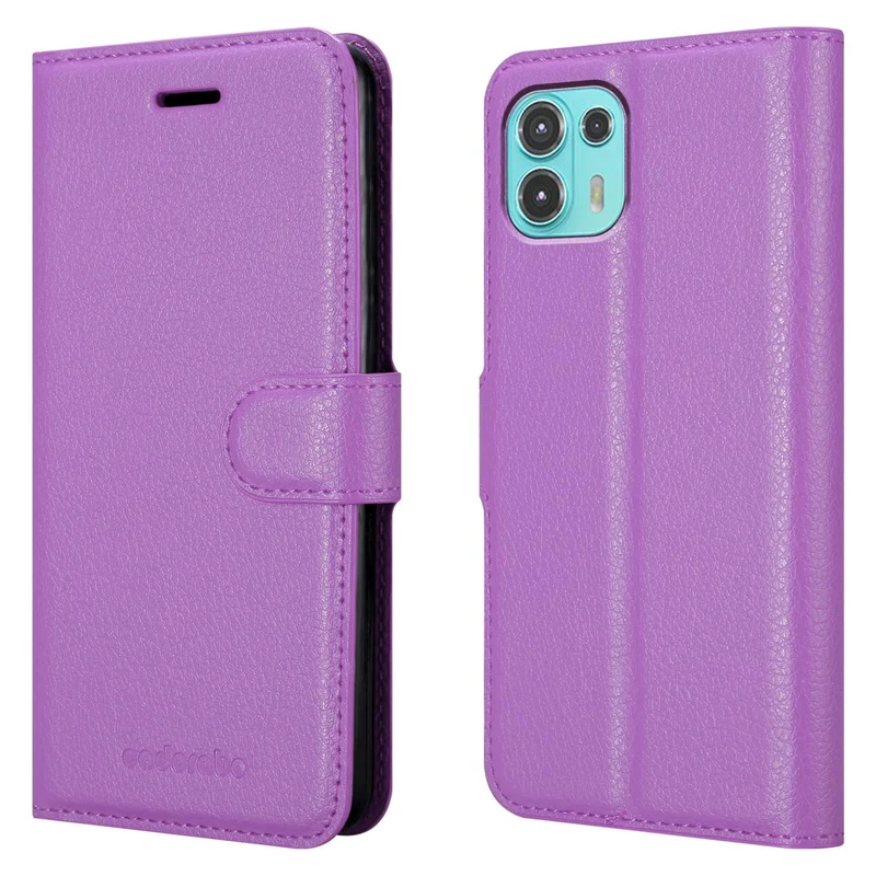 Cadorabo Hülle kompatibel mit Motorola EDGE 20 LITE / FUSION Schutzhülle mit Magnetverschluss, Standfunktion und Kartenfach