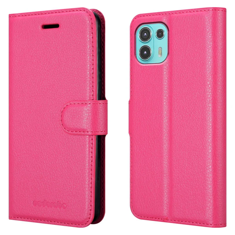 Cadorabo Hülle kompatibel mit Motorola EDGE 20 LITE / FUSION Schutzhülle mit Magnetverschluss, Standfunktion und Kartenfach