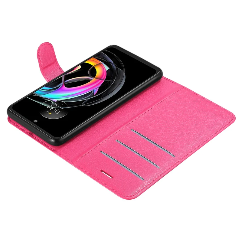 Cadorabo Hülle kompatibel mit Motorola EDGE 20 LITE / FUSION Schutzhülle mit Magnetverschluss, Standfunktion und Kartenfach