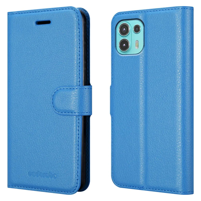 Cadorabo Hülle kompatibel mit Motorola EDGE 20 LITE / FUSION Schutzhülle mit Magnetverschluss, Standfunktion und Kartenfach