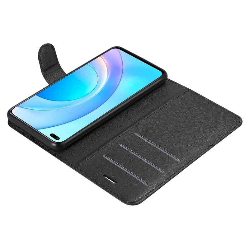 Cadorabo Hülle kompatibel mit Honor 50 LITE Schutzhülle mit Magnetverschluss, Standfunktion und Kartenfach