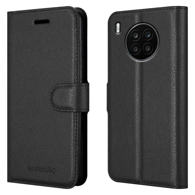 Cadorabo Hülle kompatibel mit Honor 50 LITE Schutzhülle mit Magnetverschluss, Standfunktion und Kartenfach