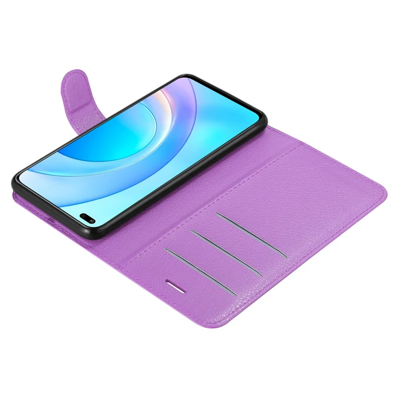 Cadorabo Hülle kompatibel mit Honor 50 LITE Schutzhülle mit Magnetverschluss, Standfunktion und Kartenfach