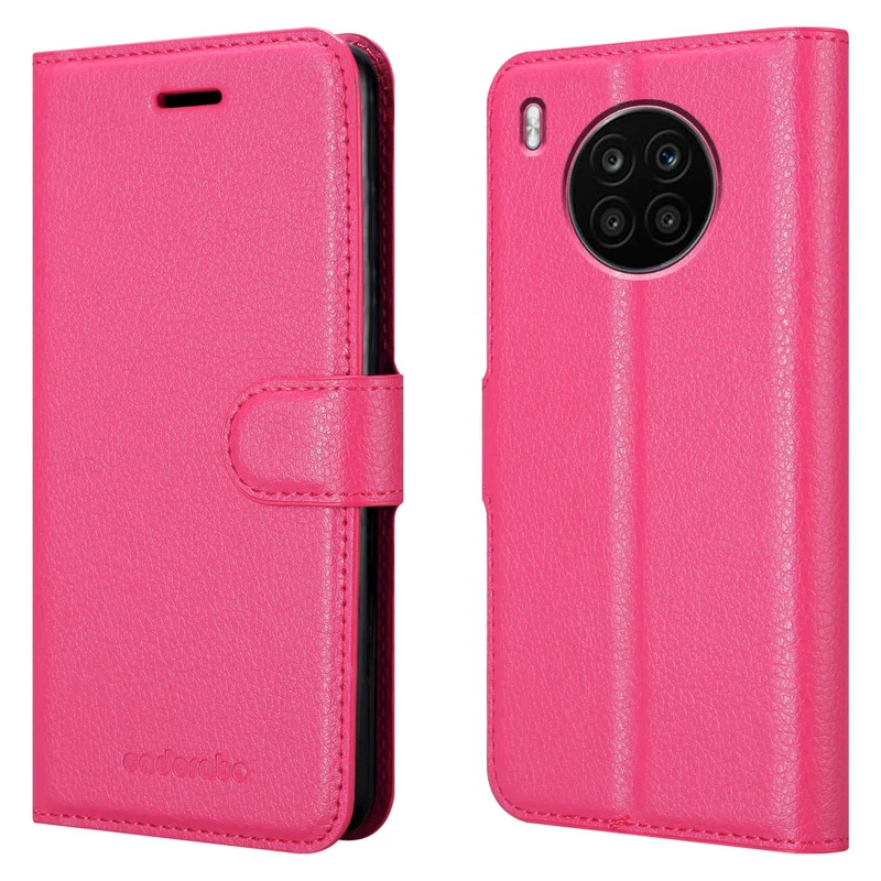 Cadorabo Hülle kompatibel mit Honor 50 LITE Schutzhülle mit Magnetverschluss, Standfunktion und Kartenfach