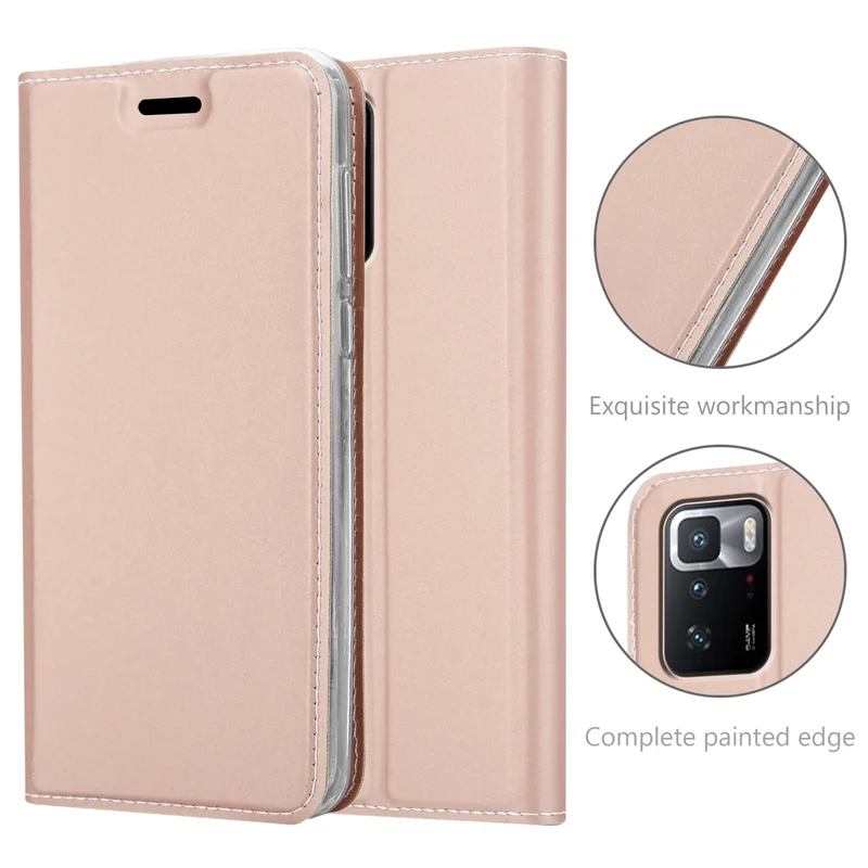 Cadorabo Hülle kompatibel mit Xiaomi POCO X3 GT Schutzhülle mit Magnetverschluss, Standfunktion und Kartenfach