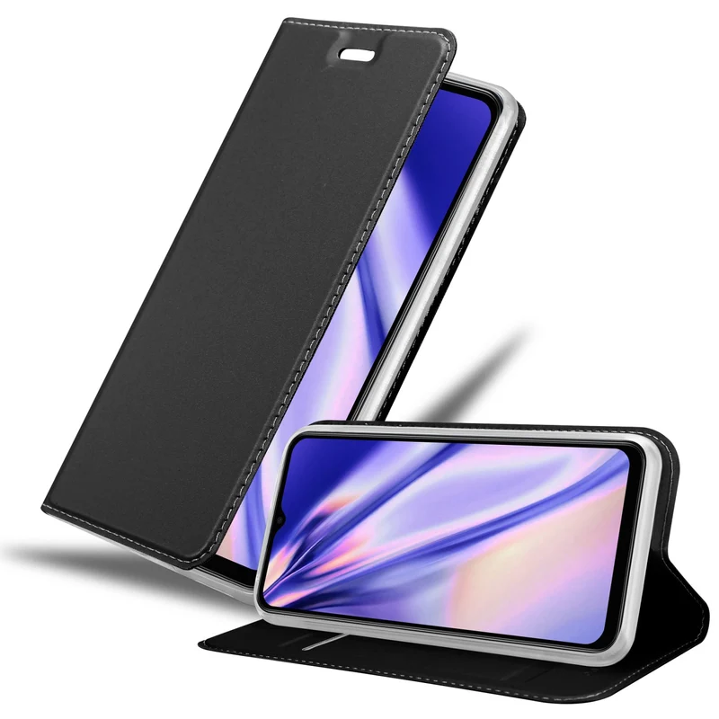 Cadorabo Hülle kompatibel mit Samsung Galaxy M33 5G Schutzhülle mit Magnetverschluss, Standfunktion und Kartenfach