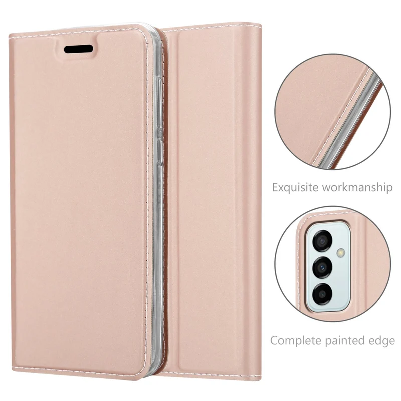 Cadorabo Hülle kompatibel mit Samsung Galaxy M23 5G Schutzhülle mit Magnetverschluss, Standfunktion und Kartenfach