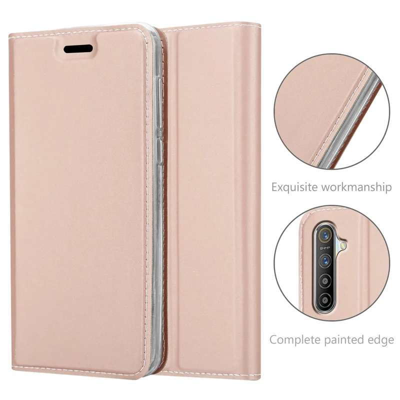 Cadorabo Hülle kompatibel mit Realme X2 / XT / Oppo K5 Schutzhülle mit Magnetverschluss, Standfunktion und Kartenfach