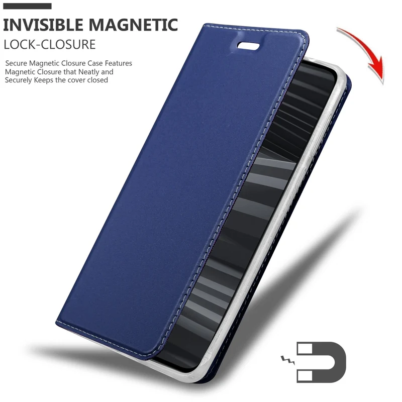 Cadorabo Hülle kompatibel mit Realme GT 2 PRO Schutzhülle mit Magnetverschluss, Standfunktion und Kartenfach