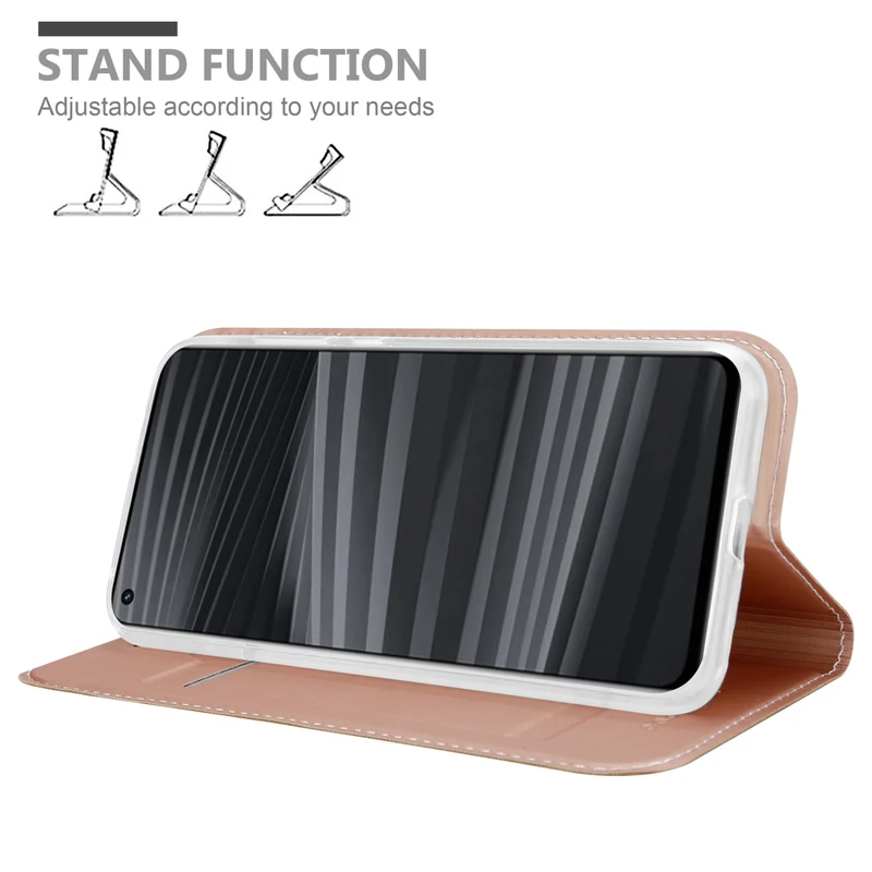 Cadorabo Hülle kompatibel mit Realme GT 2 / GT Neo 2 Schutzhülle mit Magnetverschluss, Standfunktion und Kartenfach