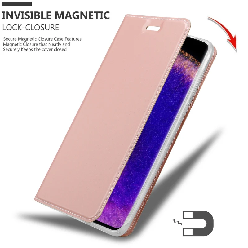 Cadorabo Hülle kompatibel mit Oppo FIND X5 PRO Schutzhülle mit Magnetverschluss, Standfunktion und Kartenfach