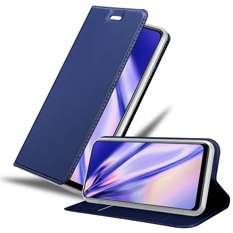 Cadorabo Hülle kompatibel mit Oppo FIND X5 LITE / Reno7 5G Schutzhülle mit Magnetverschluss, Standfunktion und Kartenfach