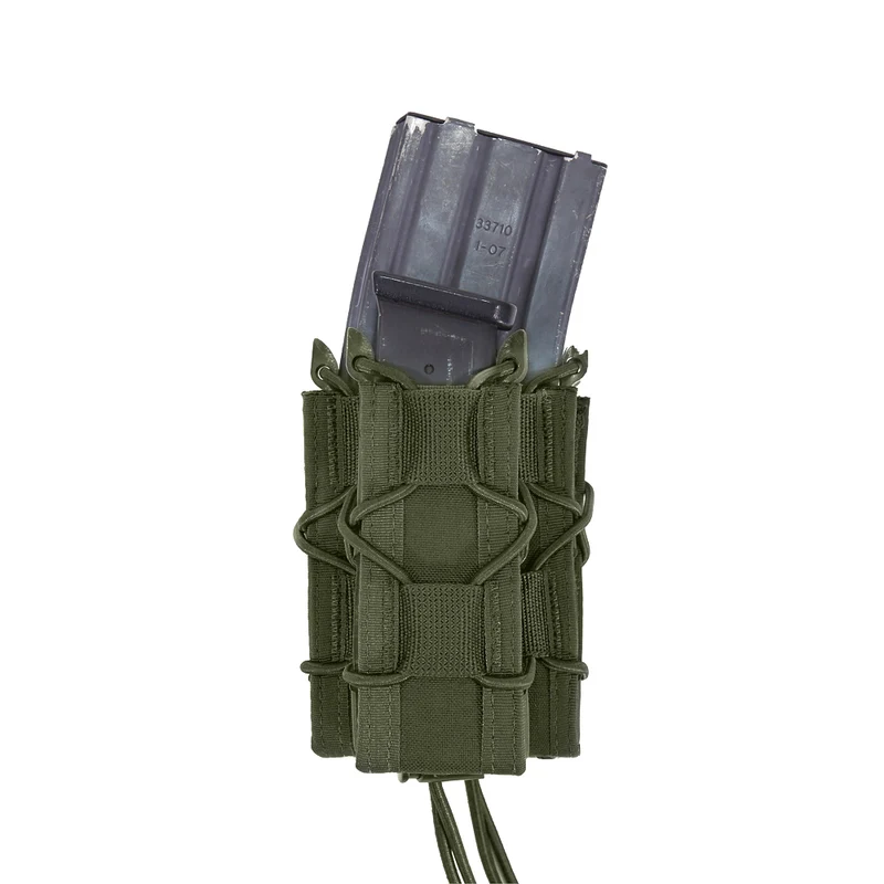 Warrior Assault Systems Single Quick Mag with Single Pistol Pouch oliv