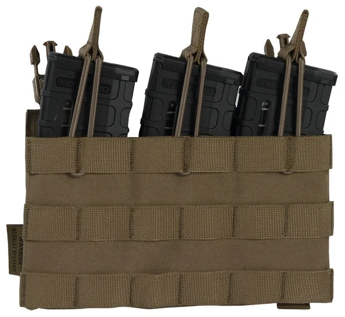 Warrior Assault Systems Triple Open Mag Pouch