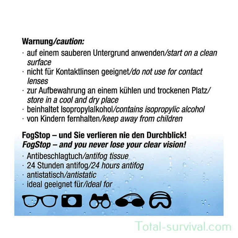Swiss Eye® Fog Stop Tactical