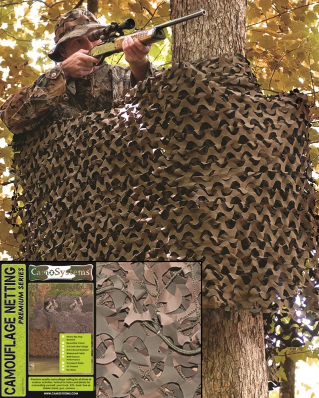 Basic Mil 3,0 x 6,0m Tarnnetz Woodland