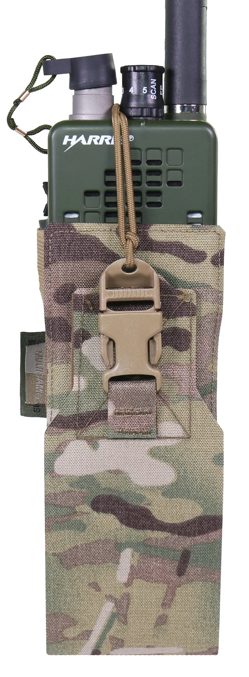 Warrior Assault Systems Laser Cut PRC148 PRC152 MBITR/Harris Pouch Multicam