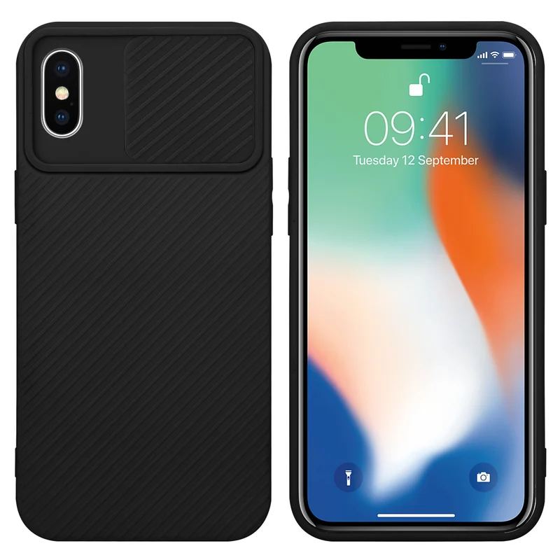 Cadorabo Hülle kompatibel mit Apple iPhone X / XS TPU Silikon Case Cover
