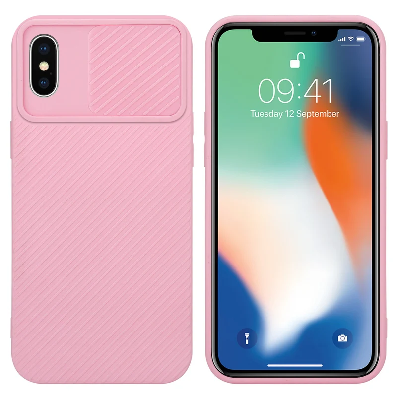 Cadorabo Hülle kompatibel mit Apple iPhone X / XS TPU Silikon Case Cover
