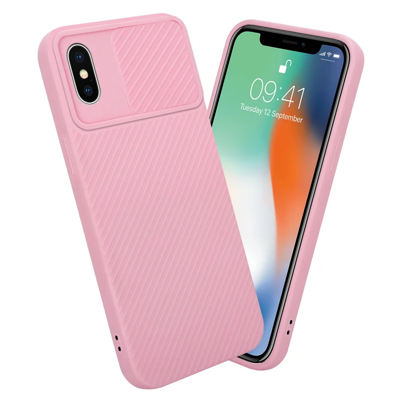 Cadorabo Hülle kompatibel mit Apple iPhone X / XS TPU Silikon Case Cover