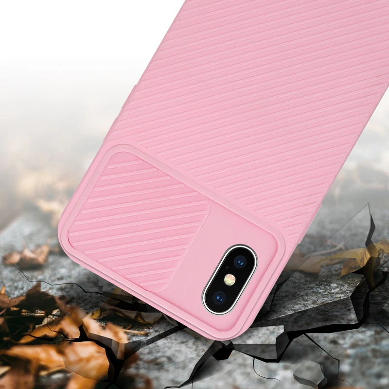 Cadorabo Hülle kompatibel mit Apple iPhone X / XS TPU Silikon Case Cover