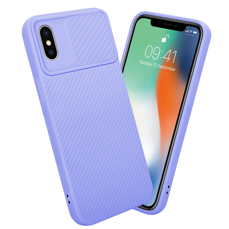 Cadorabo Hülle kompatibel mit Apple iPhone X / XS TPU Silikon Case Cover