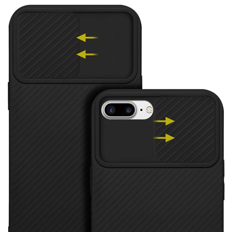 Cadorabo Hülle kompatibel mit Apple iPhone 7 PLUS / 7S PLUS / 8 PLUS TPU Silikon Case Cover