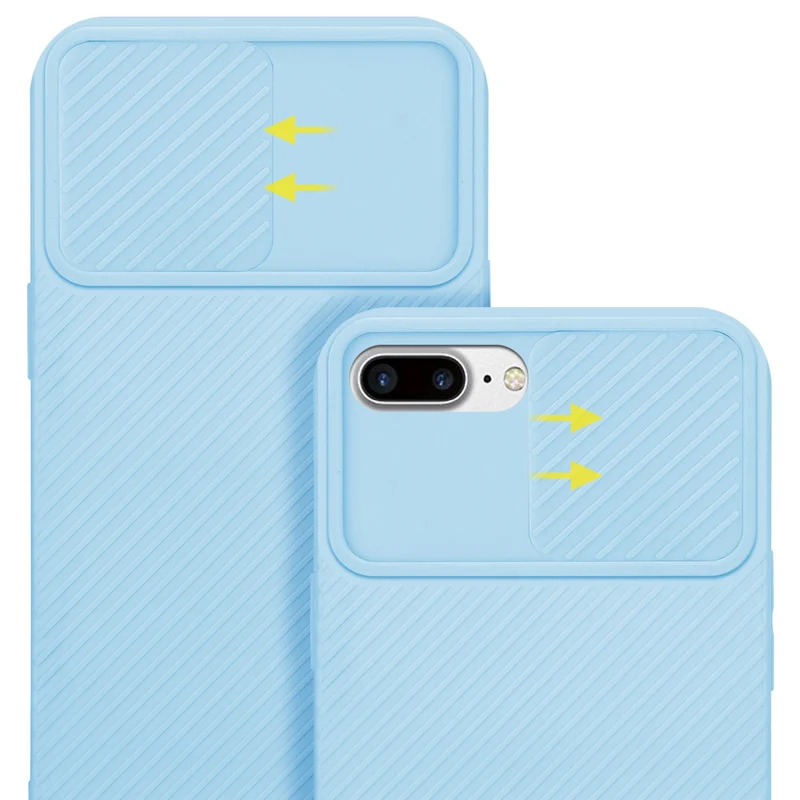 Cadorabo Hülle kompatibel mit Apple iPhone 7 PLUS / 7S PLUS / 8 PLUS TPU Silikon Case Cover