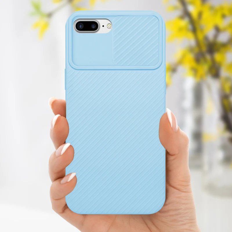 Cadorabo Hülle kompatibel mit Apple iPhone 7 PLUS / 7S PLUS / 8 PLUS TPU Silikon Case Cover