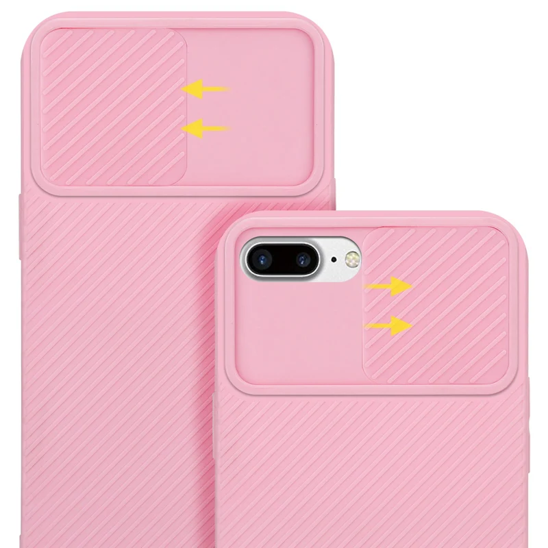 Cadorabo Hülle kompatibel mit Apple iPhone 7 PLUS / 7S PLUS / 8 PLUS TPU Silikon Case Cover