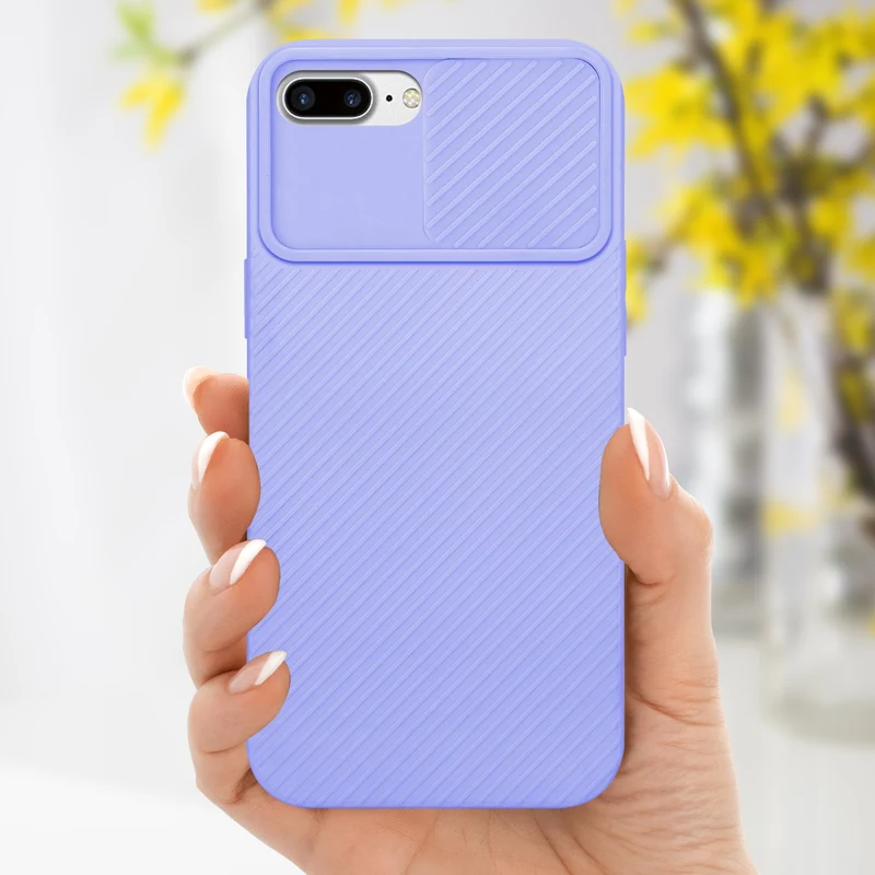 Cadorabo Hülle kompatibel mit Apple iPhone 7 PLUS / 7S PLUS / 8 PLUS TPU Silikon Case Cover