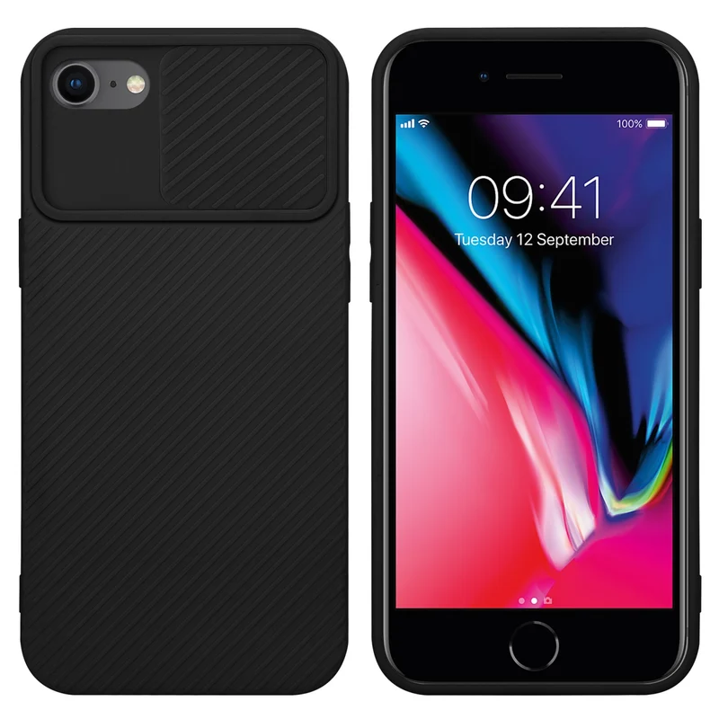 Cadorabo Hülle kompatibel mit Apple iPhone 7 / 7S / 8 / SE 2020 TPU Silikon Case Cover
