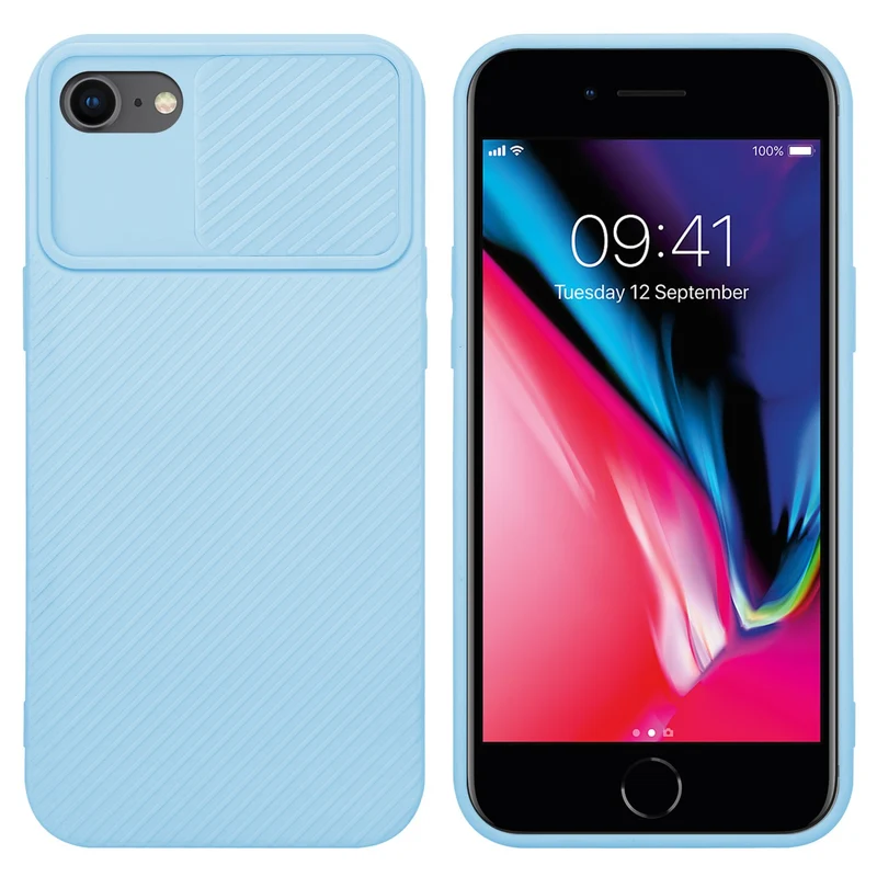 Cadorabo Hülle kompatibel mit Apple iPhone 7 / 7S / 8 / SE 2020 TPU Silikon Case Cover