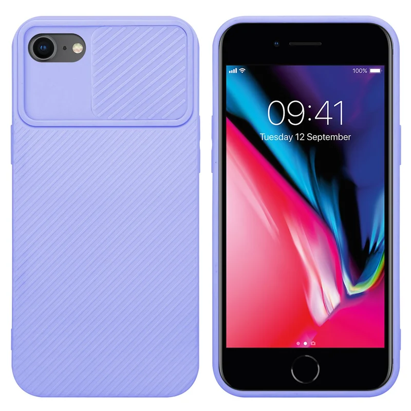 Cadorabo Hülle kompatibel mit Apple iPhone 7 / 7S / 8 / SE 2020 TPU Silikon Case Cover