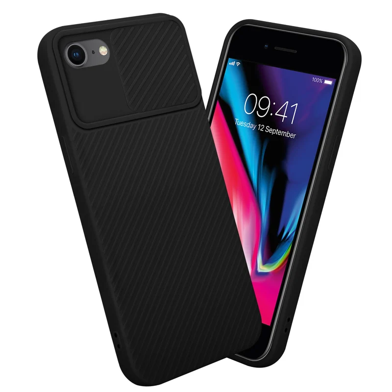 Cadorabo Hülle kompatibel mit Apple iPhone 7 / 7S / 8 / SE 2020 TPU Silikon Case Cover