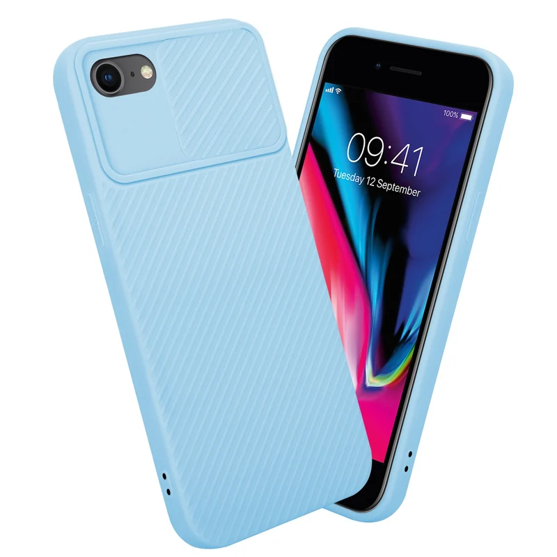 Cadorabo Hülle kompatibel mit Apple iPhone 7 / 7S / 8 / SE 2020 TPU Silikon Case Cover