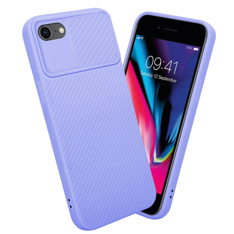 Cadorabo Hülle kompatibel mit Apple iPhone 7 / 7S / 8 / SE 2020 TPU Silikon Case Cover