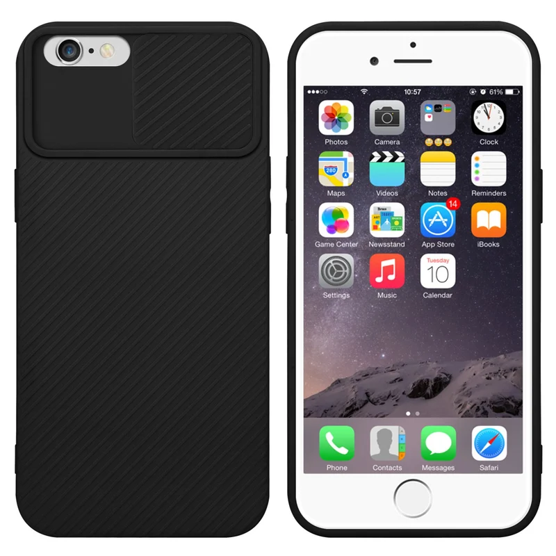 Cadorabo Hülle kompatibel mit Apple iPhone 6 PLUS / 6S PLUS TPU Silikon Case Cover