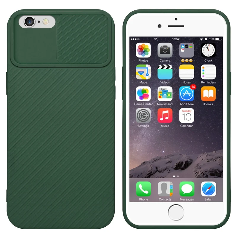 Cadorabo Hülle kompatibel mit Apple iPhone 6 PLUS / 6S PLUS TPU Silikon Case Cover