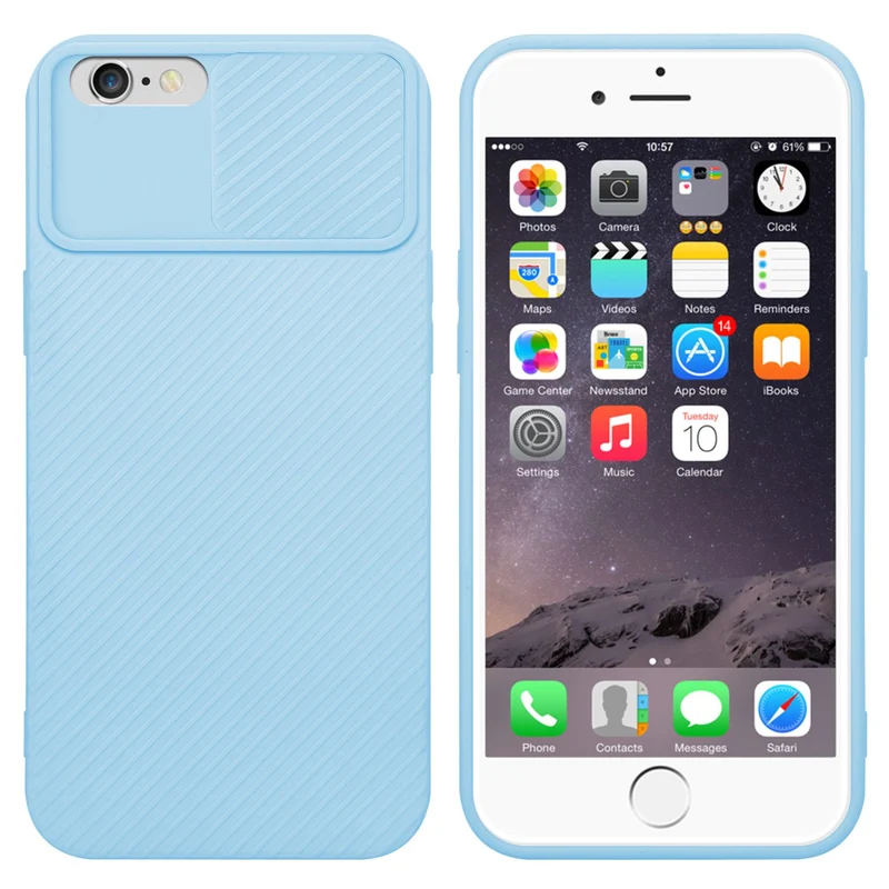 Cadorabo Hülle kompatibel mit Apple iPhone 6 PLUS / 6S PLUS TPU Silikon Case Cover