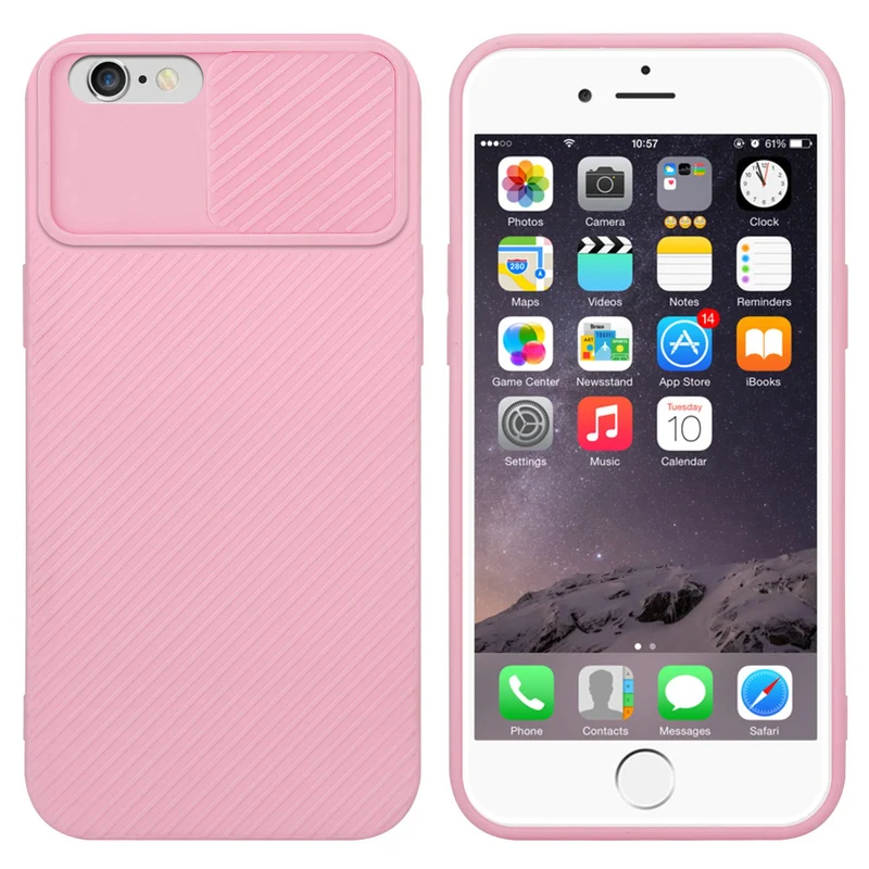 Cadorabo Hülle kompatibel mit Apple iPhone 6 PLUS / 6S PLUS TPU Silikon Case Cover