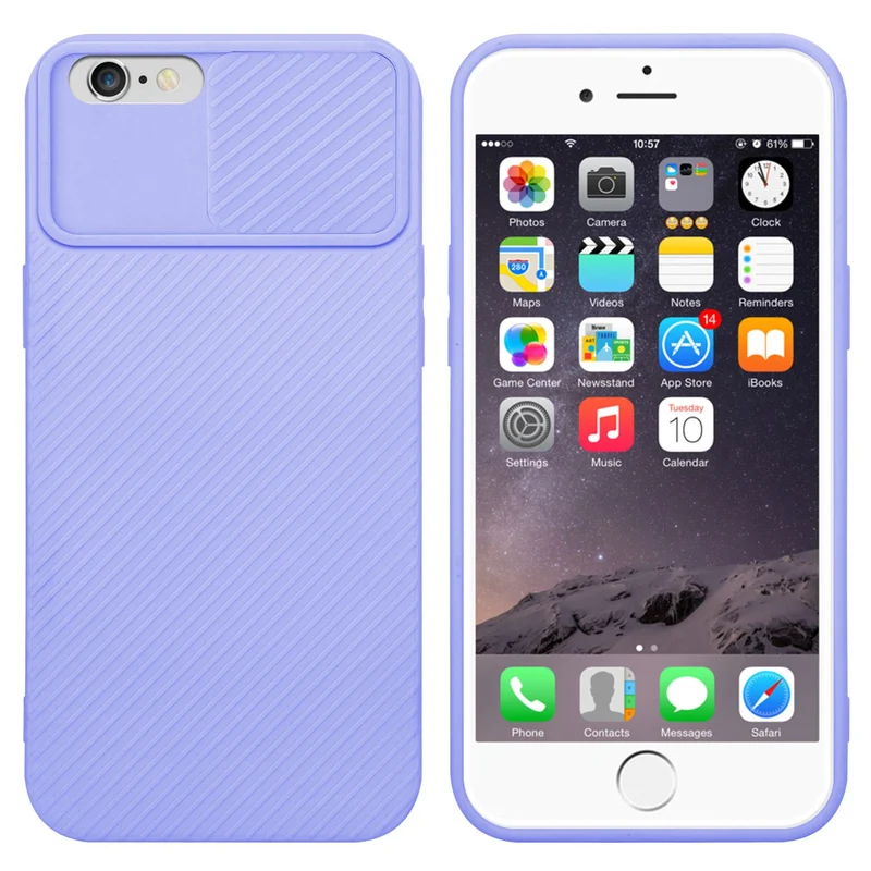 Cadorabo Hülle kompatibel mit Apple iPhone 6 PLUS / 6S PLUS TPU Silikon Case Cover