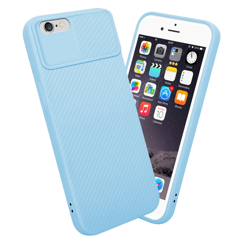 Cadorabo Hülle kompatibel mit Apple iPhone 6 PLUS / 6S PLUS TPU Silikon Case Cover