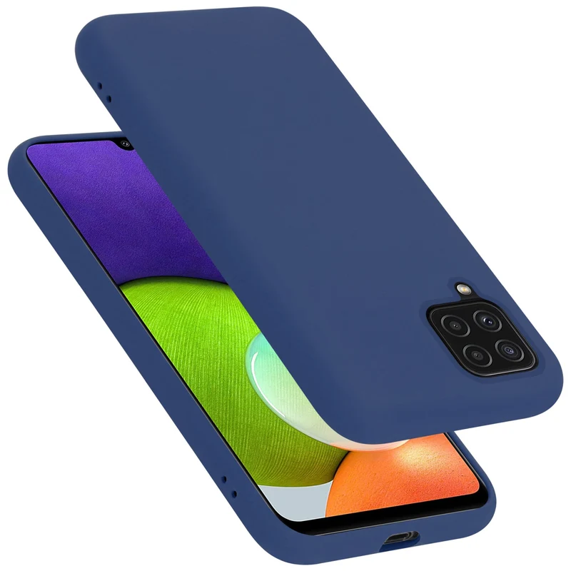Cadorabo Hülle kompatibel mit Samsung Galaxy A12 / M12 Schutzhülle aus flexiblem TPU Silikon