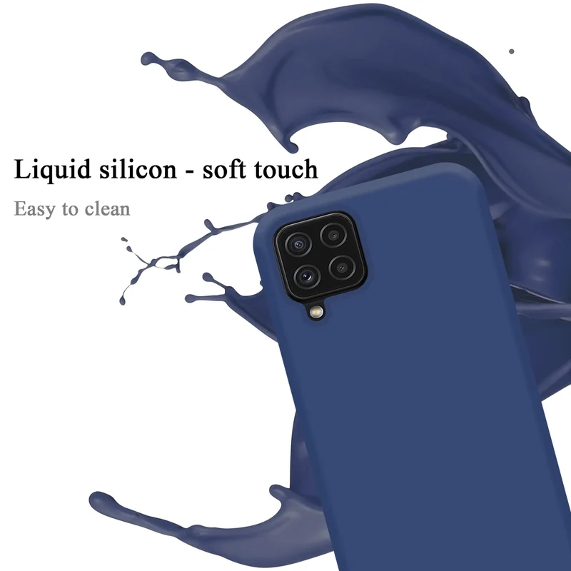 Cadorabo Hülle kompatibel mit Samsung Galaxy A12 / M12 Schutzhülle aus flexiblem TPU Silikon