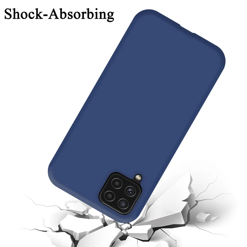 Cadorabo Hülle kompatibel mit Samsung Galaxy A12 / M12 Schutzhülle aus flexiblem TPU Silikon