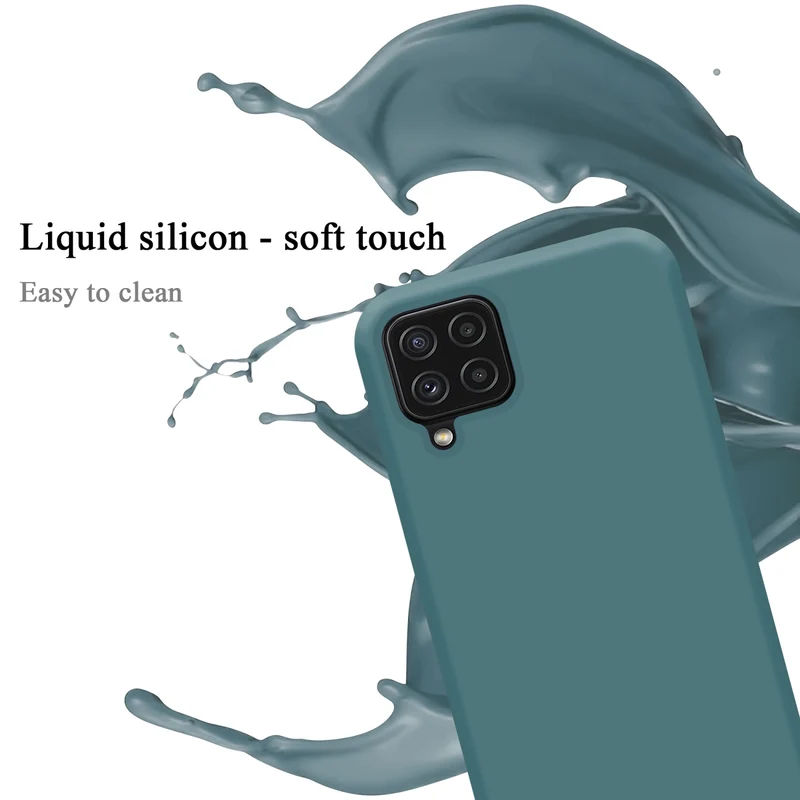 Cadorabo Hülle kompatibel mit Samsung Galaxy A12 / M12 Schutzhülle aus flexiblem TPU Silikon