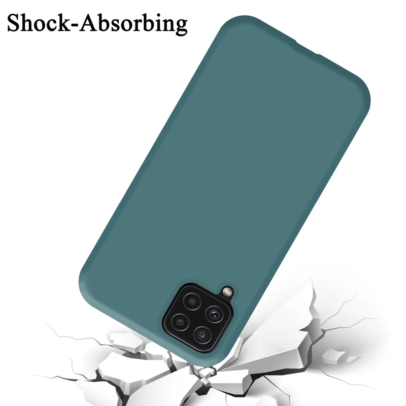 Cadorabo Hülle kompatibel mit Samsung Galaxy A12 / M12 Schutzhülle aus flexiblem TPU Silikon
