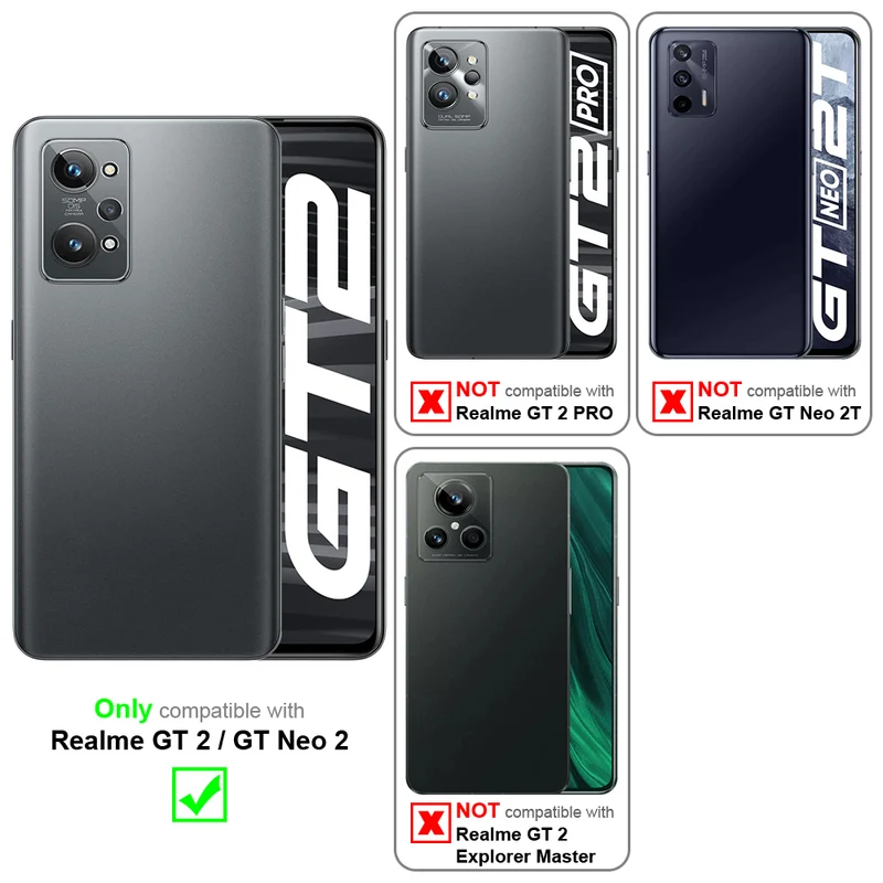 Cadorabo Hülle kompatibel mit Realme GT / GT Neo 2T / Q3 PRO Schutzhülle im Blumen Design mit Magnetverschluss, Standfunktion und Kartenfächern