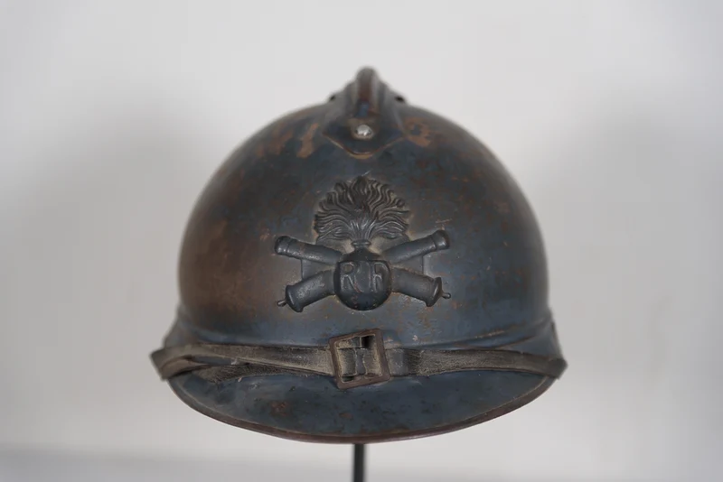 Adrian French M.15 Artilleriehelm aus dem Ersten Weltkrieg